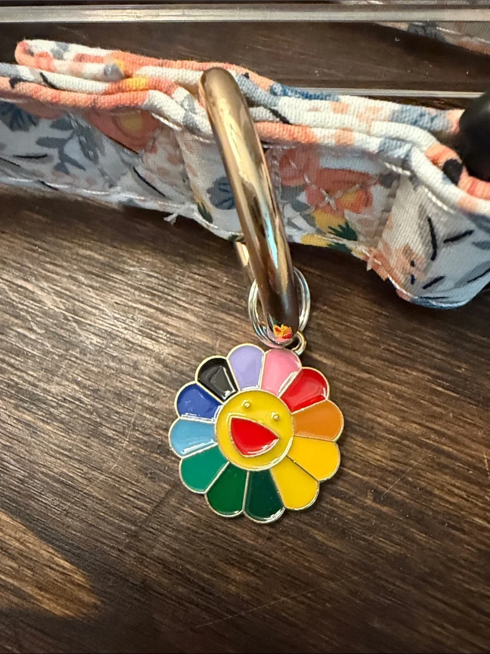 Floral Dog Collar- Large